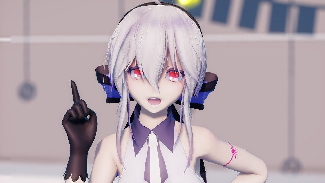 【MMD】Love Trial / 恋愛裁判-HAKU【4KUHD】