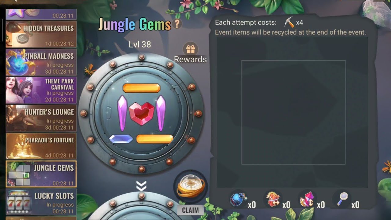 F2P: Playing jungle gems and clearing level 38 without spending a cent | State of Survival