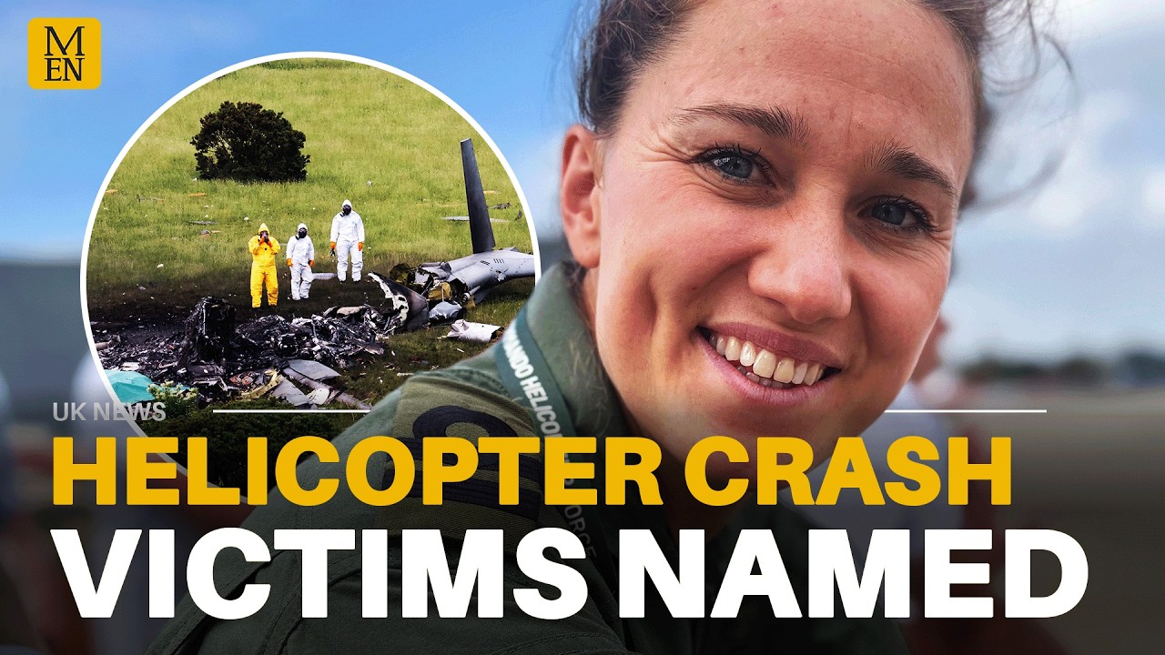 Three killed in helicopter crash NAMED as Britain's ONLY female Royal Navy commando among victims