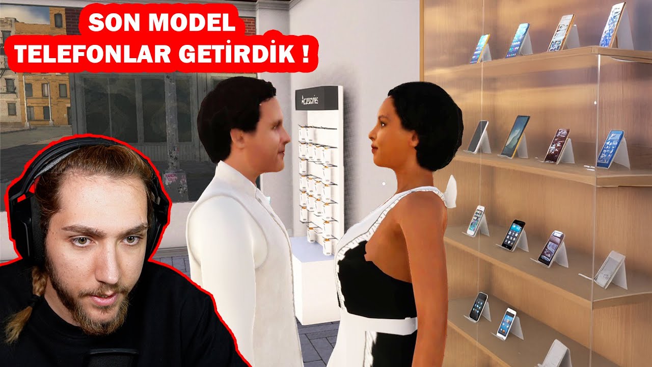TELEFONCUYU B&Uuml;Y&Uuml;TT&Uuml;M PAHALI &Uuml;R&Uuml;NLER GETİRDİM ! MOBİL STORE SIMULATOR (2. B&Ouml;L&Uuml;M)