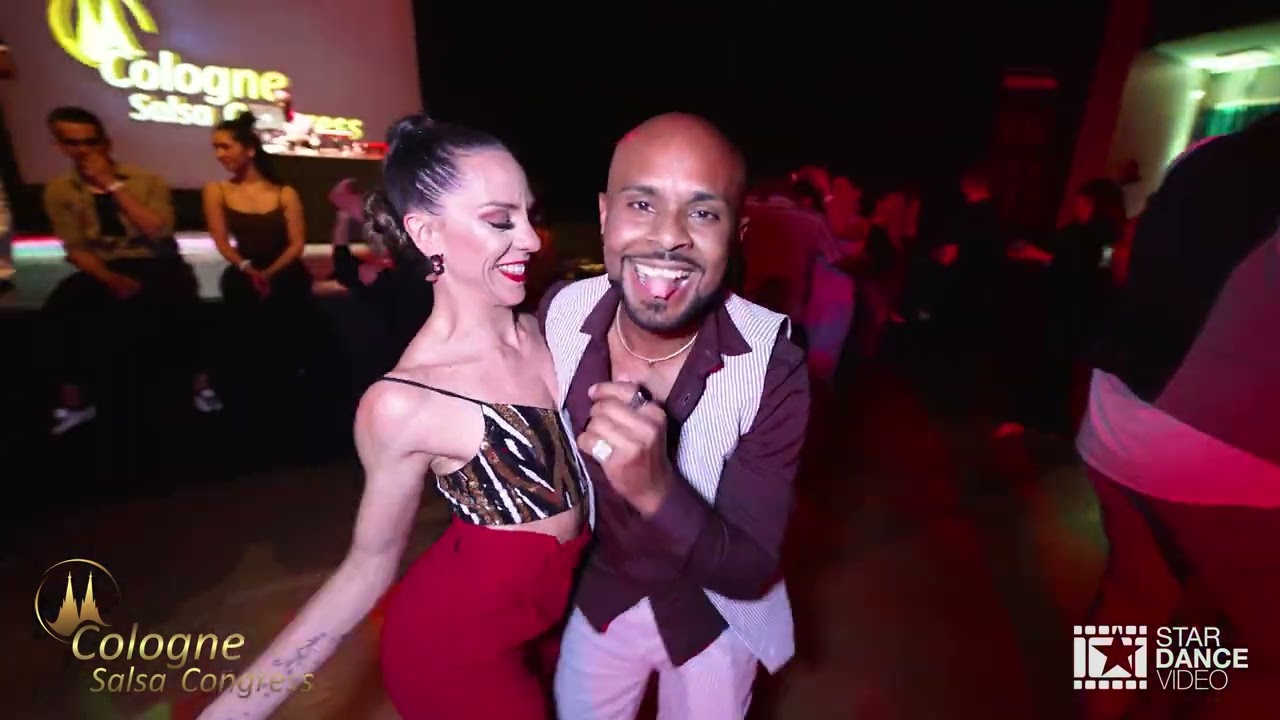 Julio Rojas & Nerea Perez Rincon ~ social dancing @ Cologne Salsa Congress