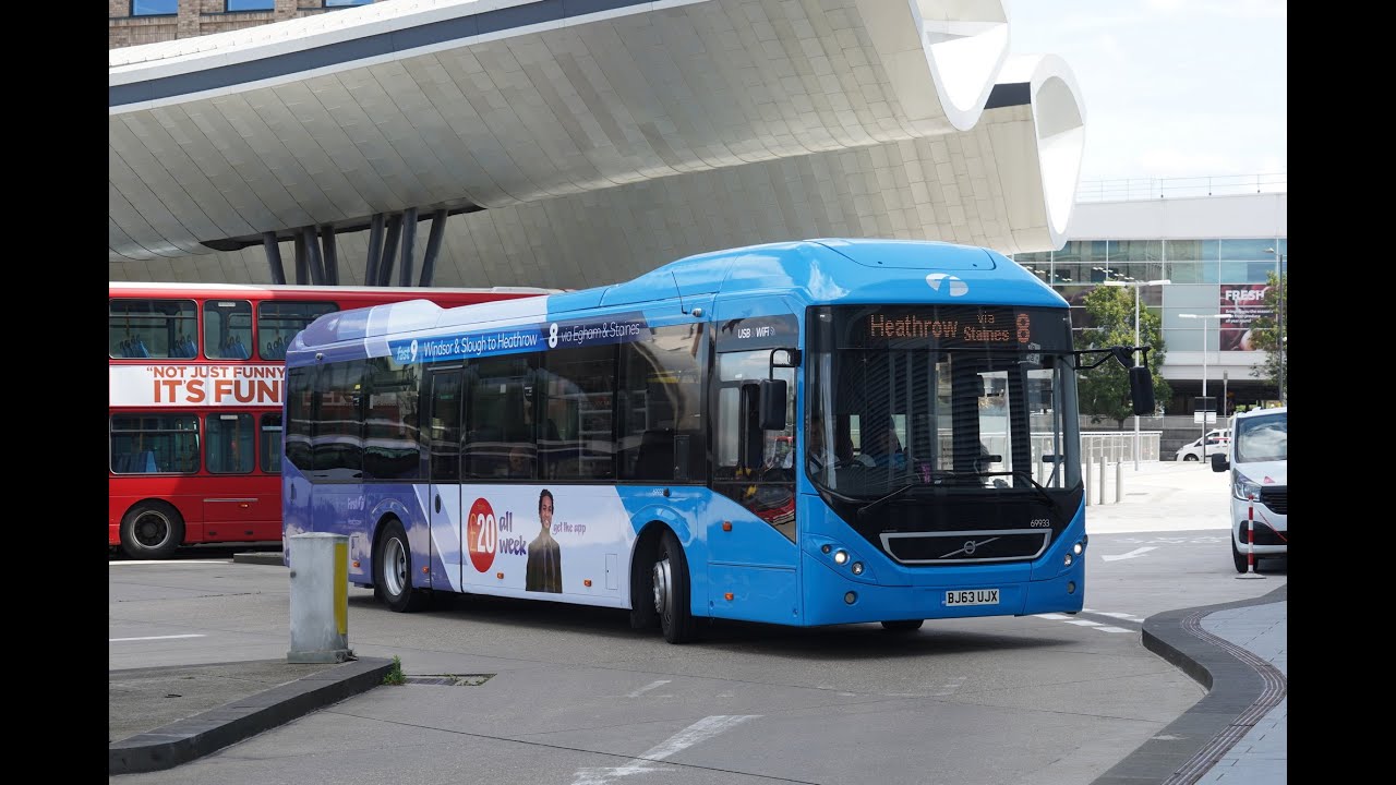 Buses in Slough August 2019