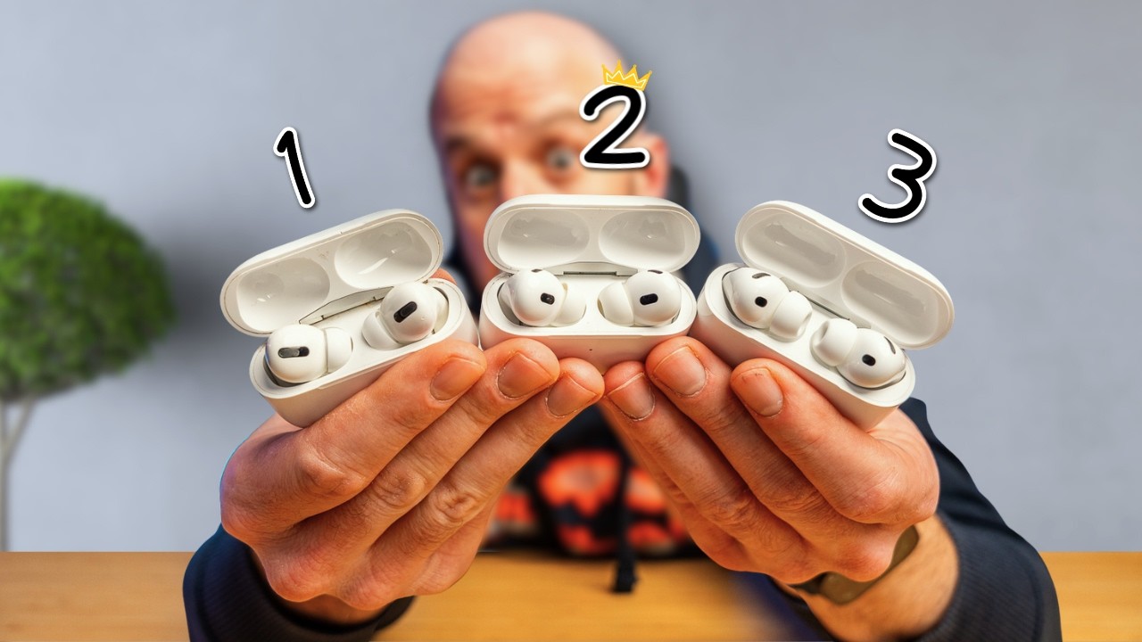 AirPods Pro 3 vs 2 vs 1 - A Shocking Conclusion!