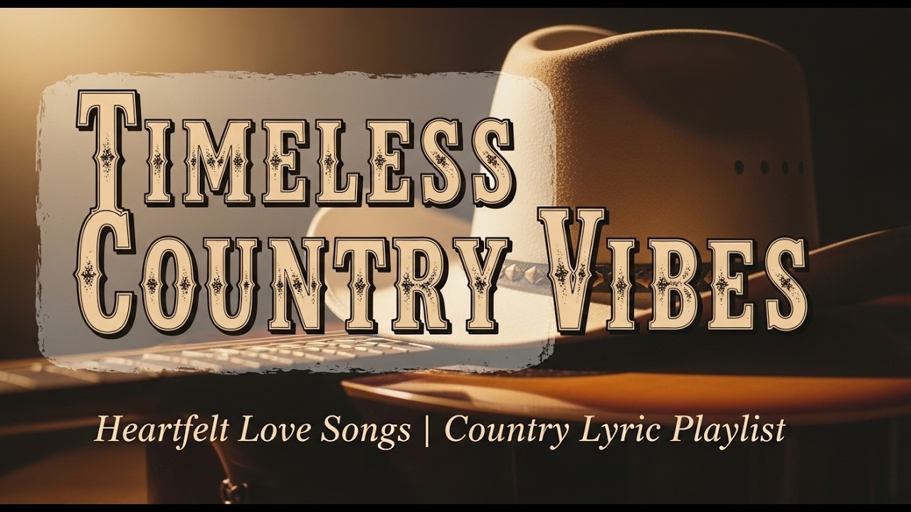 Timeless Country Vibes 🎸 Heartfelt Love Songs  Country Lyric Playlist
