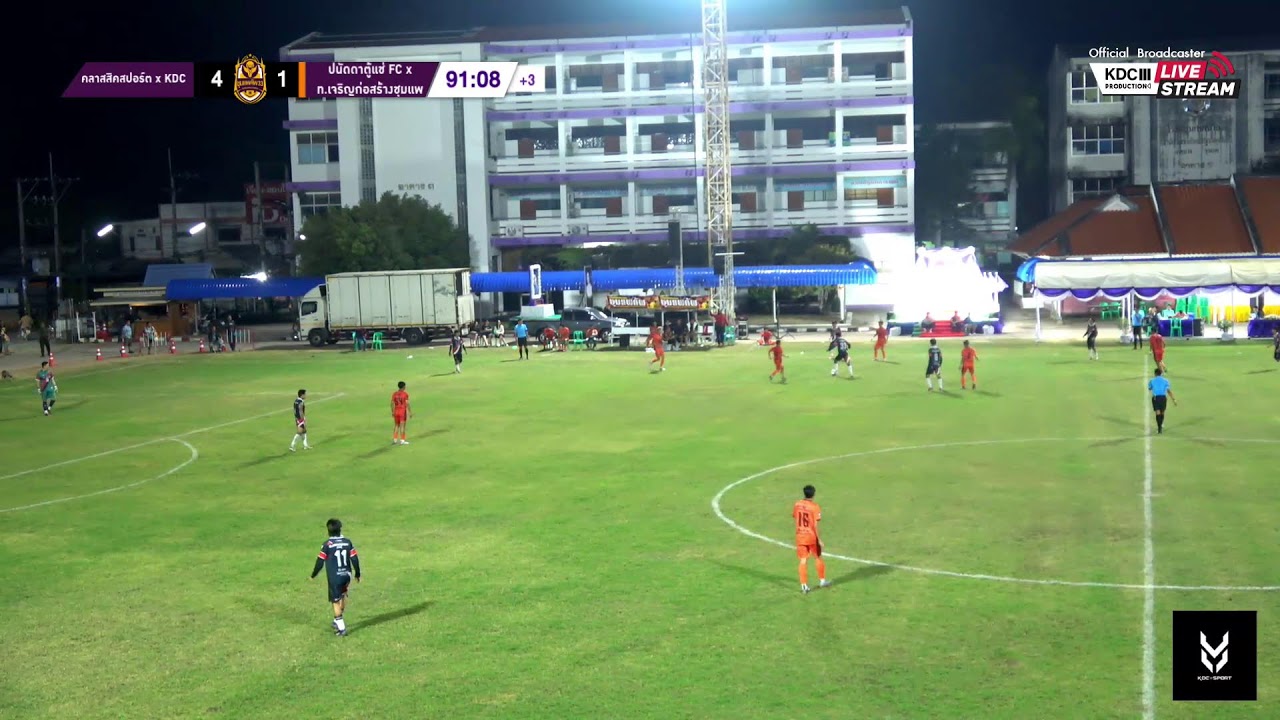 Live! การแข่งขันฟุตบอล ชุมแพคัพ ครั้งที่ 33