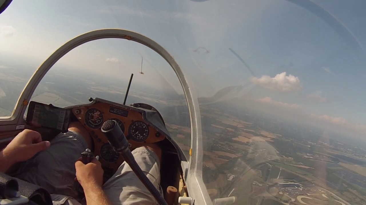Ruder im Segelflugzeug und ihre Funktion