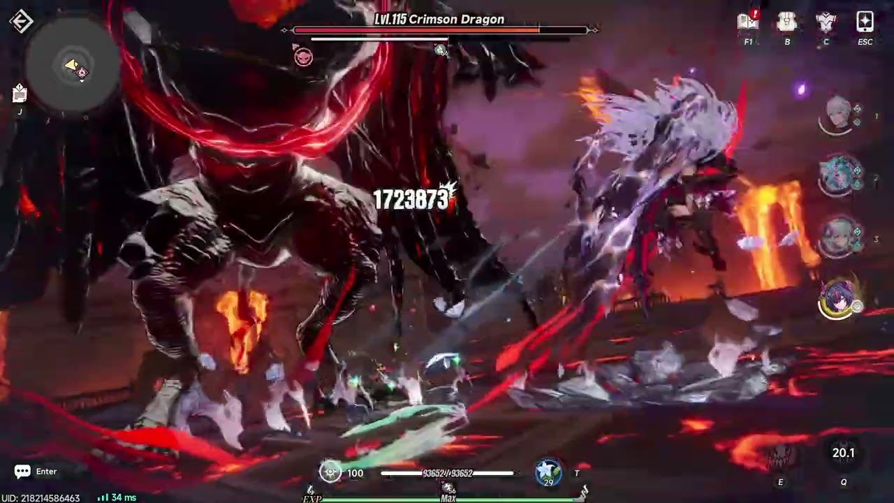 [NTE] 999 nights Crimson Dragon nightmare difficulty fast clear