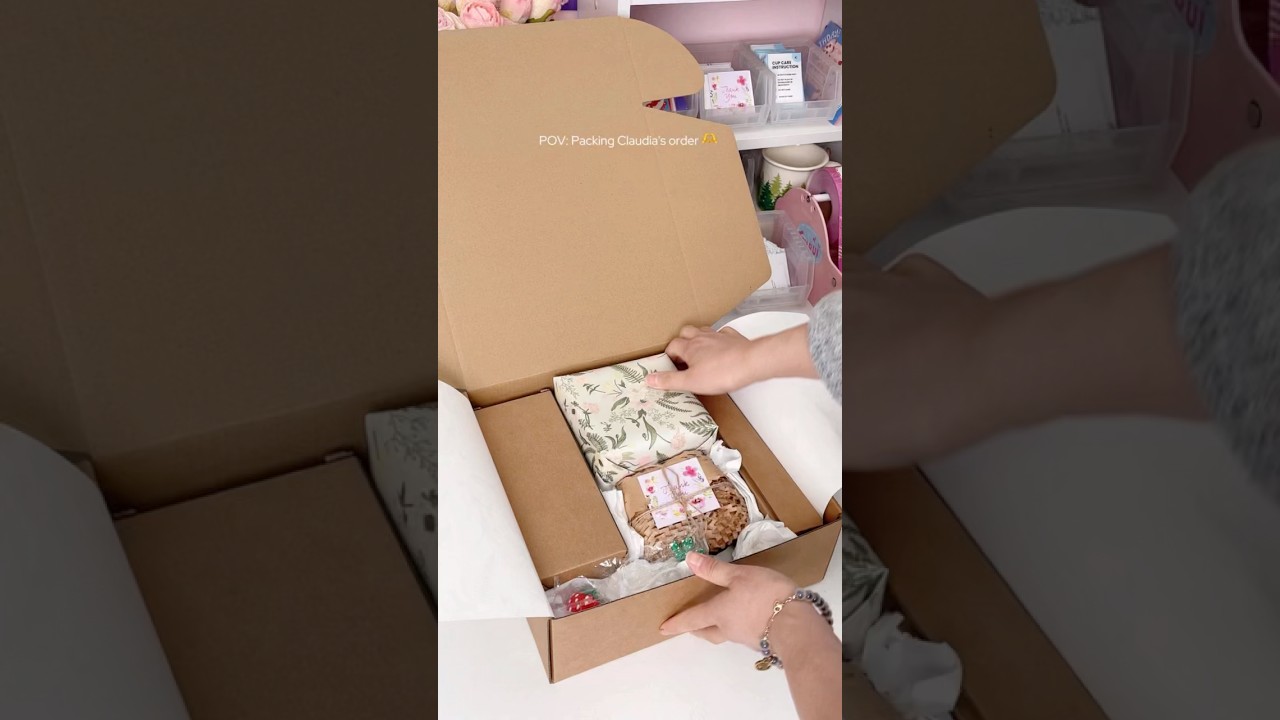 ✨ASMR✨ packing order with me #packingorders #shorts