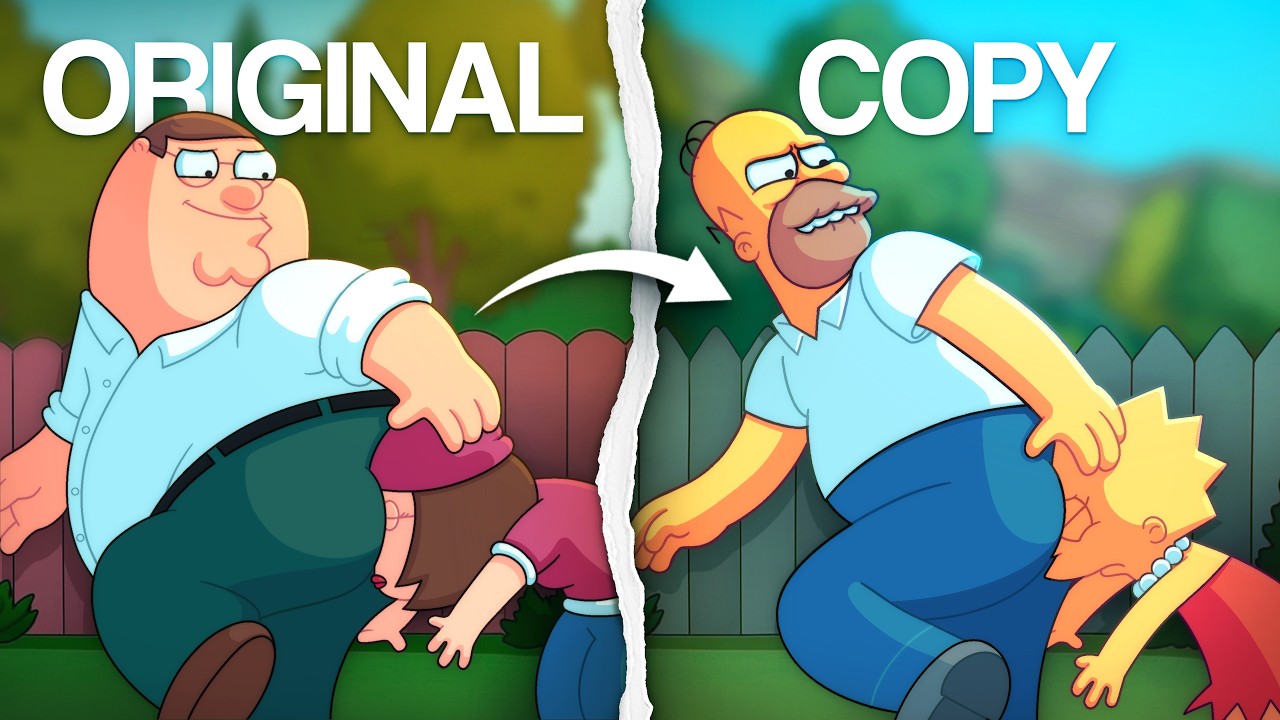 EVERY Thing The Simpsons Copied From Family Guy