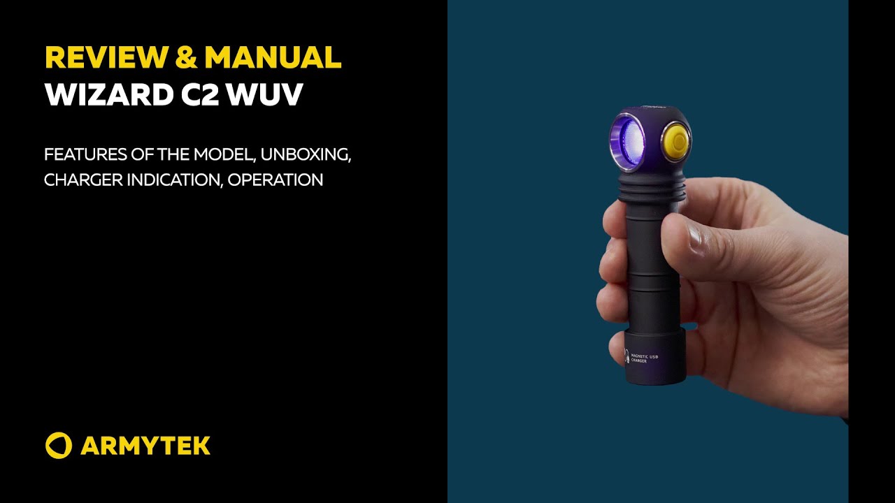 Review & Manual: Armytek Wizard C2 WUV