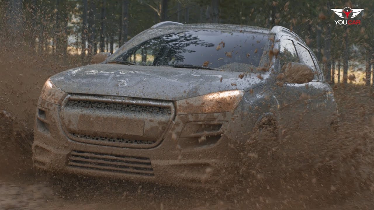 Peugeot 4008 - Off-Road Test Drive [No Talking]