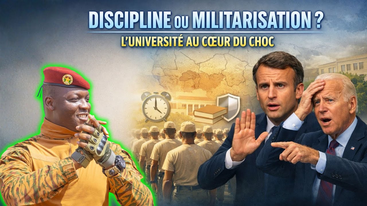 Ibrahim Traoré impose 90 jours de discipline aux étudiants : choc au Sahel et en France