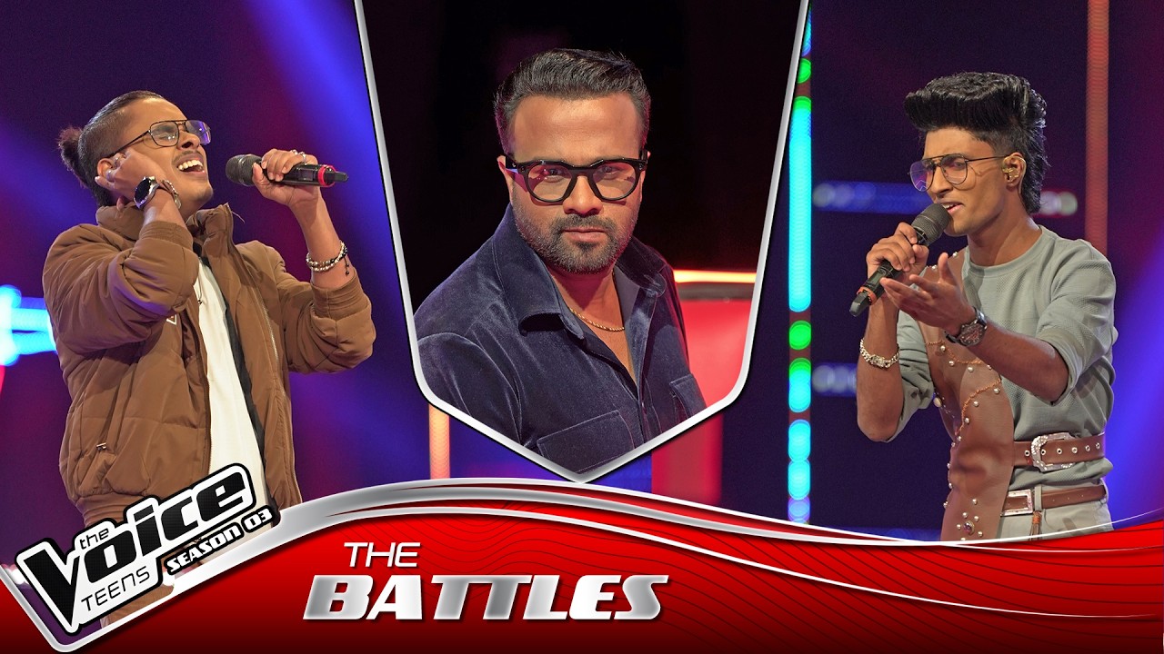 Daham Vs Pansilu | Mahamaya (මහමායා) | The Battles | The Voice Teens Sri Lanka S3