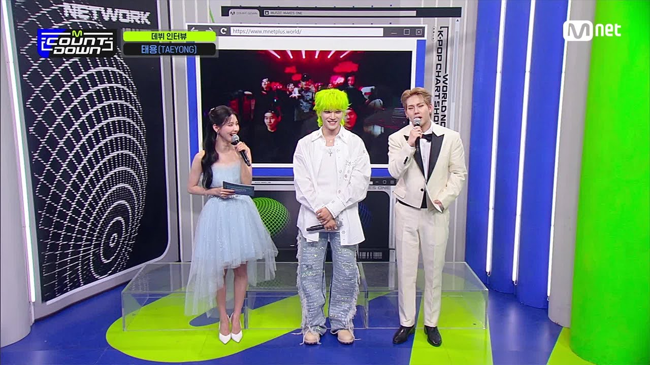 [ENG] '데뷔 인터뷰' with 태용 (TAEYONG) #엠카운트다운 EP.800 | Mnet 230608 방송