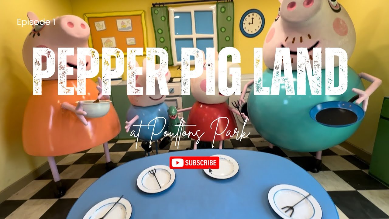 Inside Peppa Pig Land! 🐷🎢 The Ultimate Family Day Out! #PeppaPigLand #PaultonsPark #FamilyVlog
