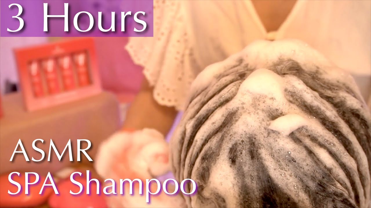 [ASMR] Sleep Recovery #2 | 3 Hours Shampoo & Hair wash  | No Talking