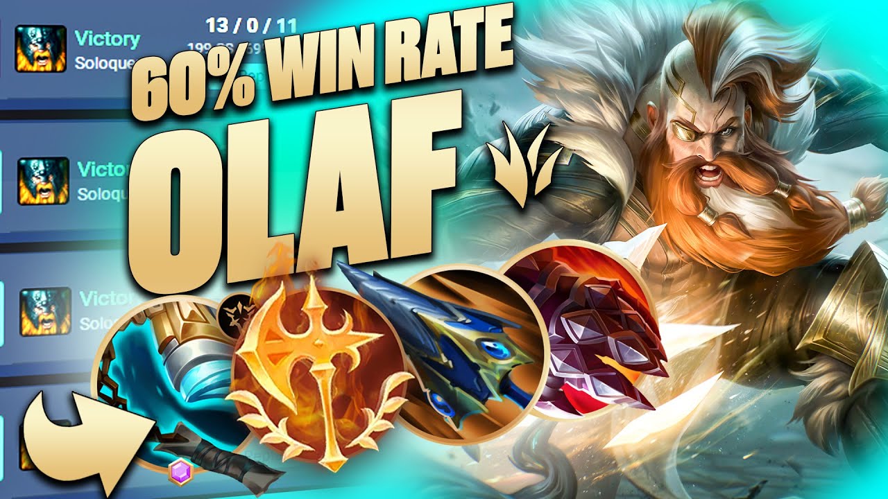 Buffed OLAF JUNGLE  Is Absolutely PRIMED For LP! 🪓 (Carry when ALL lanes are losing!)
