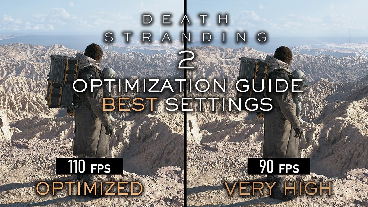 Death Stranding 2 &mdash; Полное руководство по оптимизации &mdash; Оптимизированные настройки