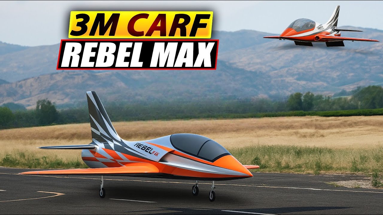 CARF Rebel Max Smooth, Precision Flight by Elad Fish | Jets Over California 2025