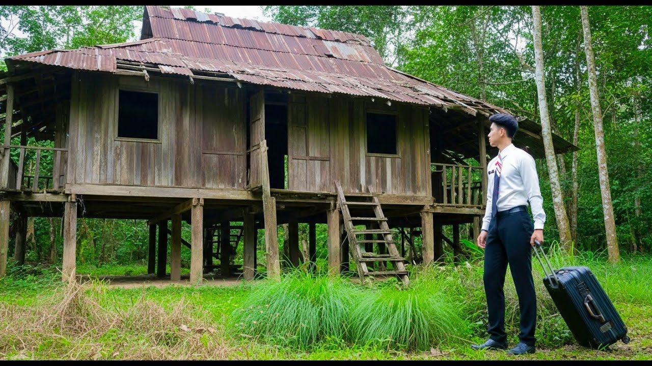 Young CEO leaves the City to return to the Forest and Rebuilds the Life that Many People Dream Of!