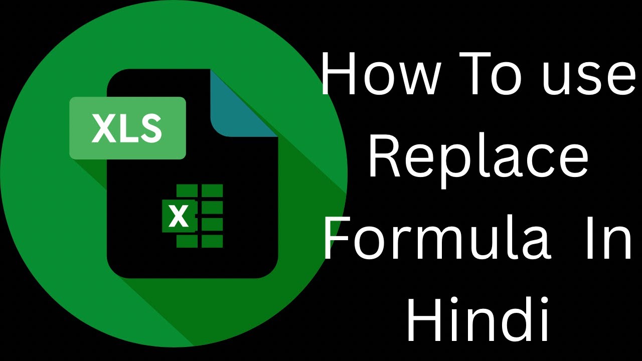 How to use Replace Formula