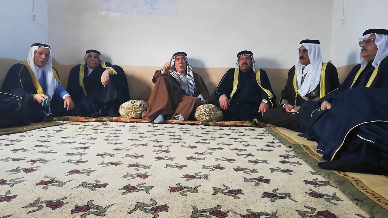كلمة الشيخ فريق المبدر العلي الغريري في مضيف عشيرة البو دولة قبيلة الغرير في كركوك