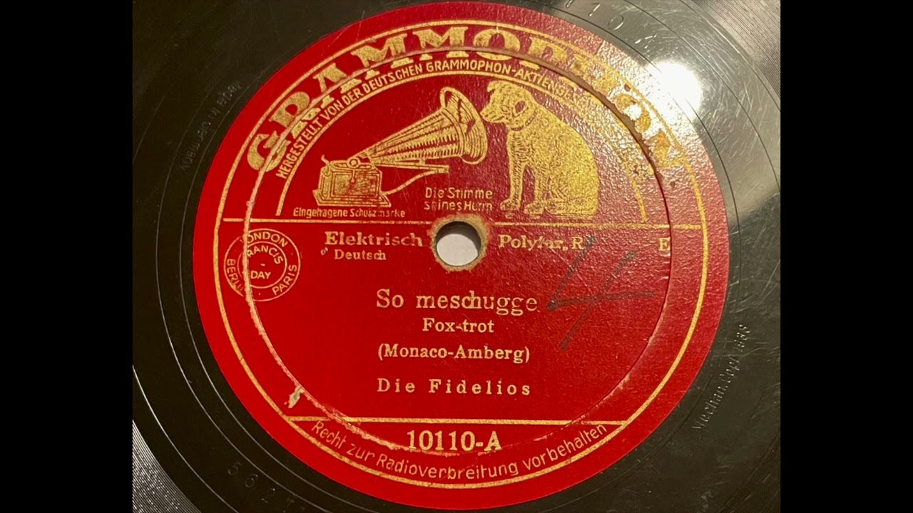 Die Fidelios - So Meschugge (Crazy People)