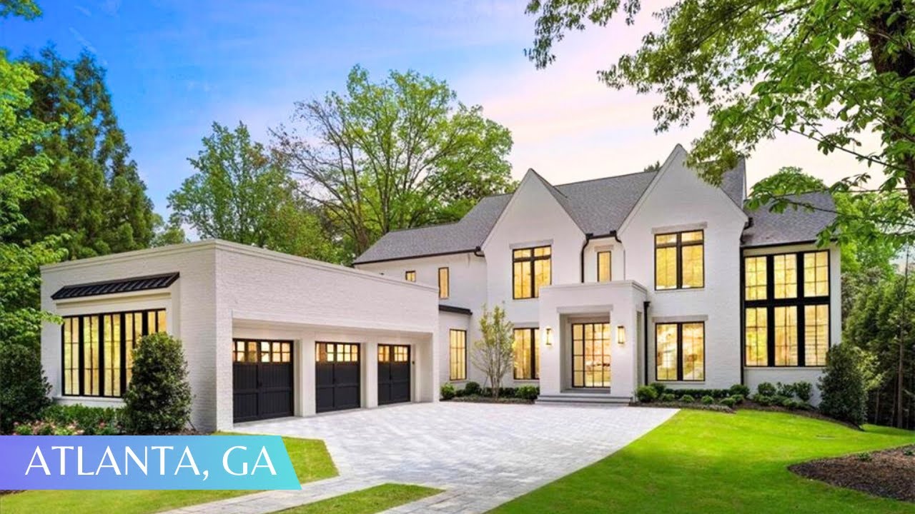 Luxury New Construction Home For Sale in Buckhead's Most Prestigious Neighborhood | 5 BEDS | 5+ BATH