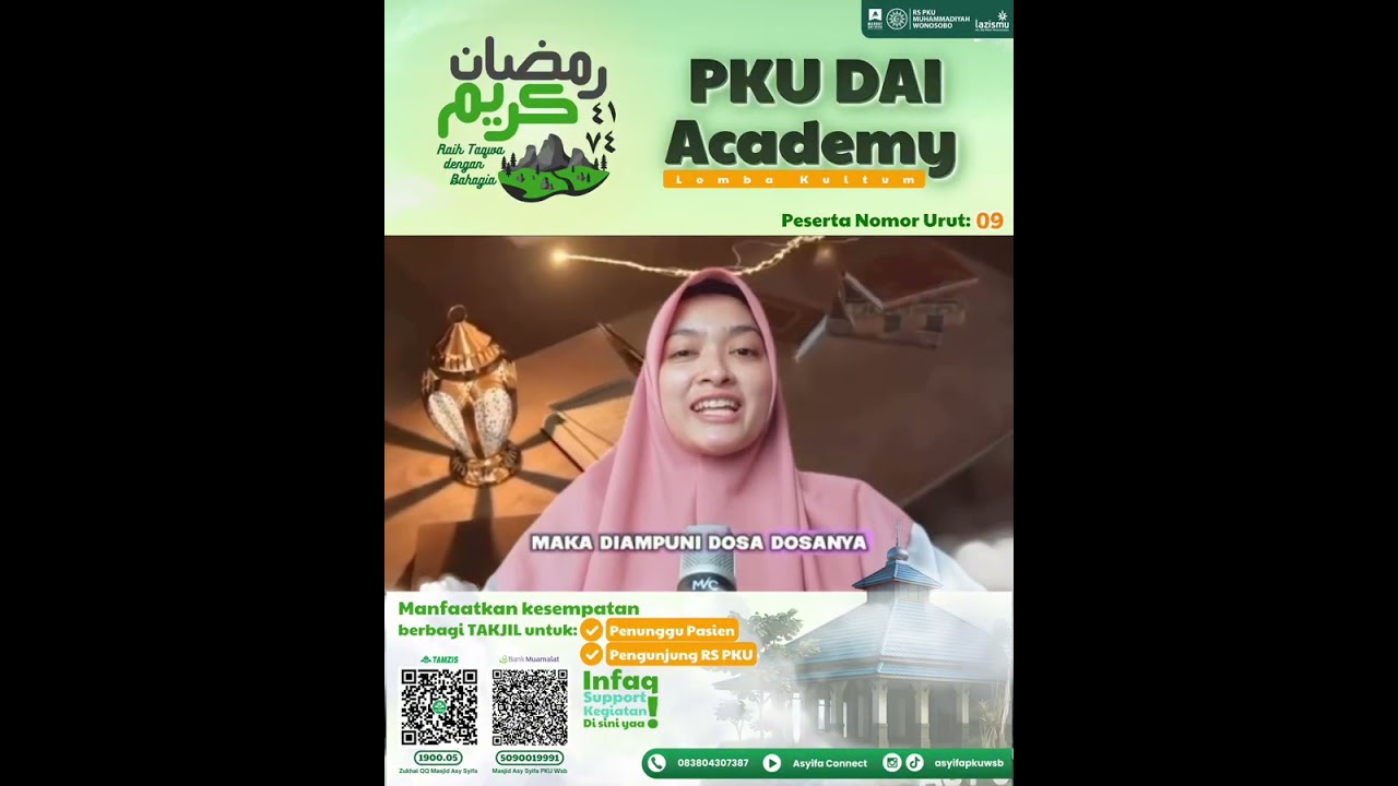 Peserta 09:  Menjeda bisingnya dunia, menjemput beningnya hati