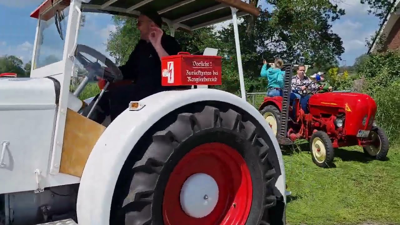 Schlepper-Ausfahrt 2022, Dörpfest Sandelermöns 👍👍