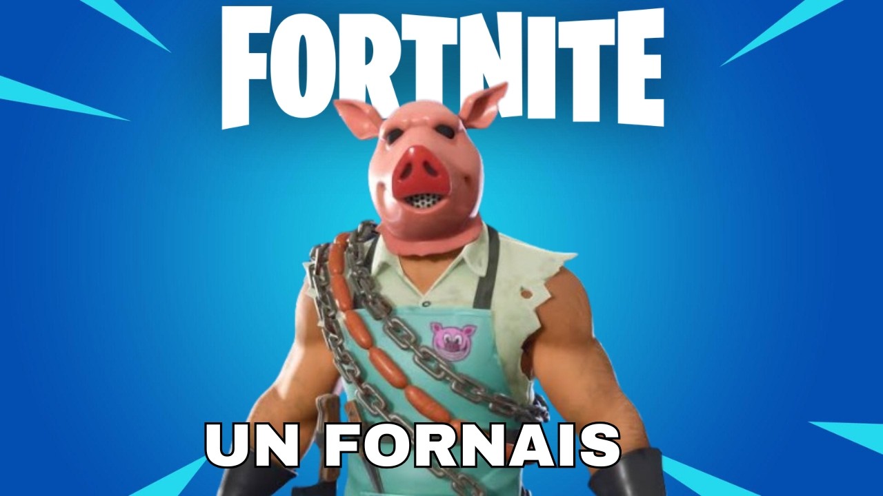 Jugando un Fortnite