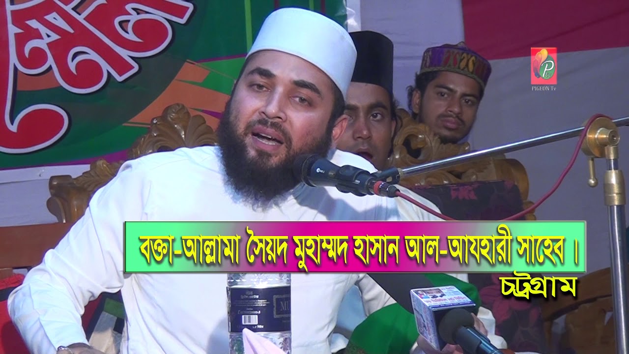 বাংলা নতুন ওয়াজ সৈয়দ মুহাম্মদ হাছন আল আজহারী New Waz Syed Muhammad Hasan Al Azhary