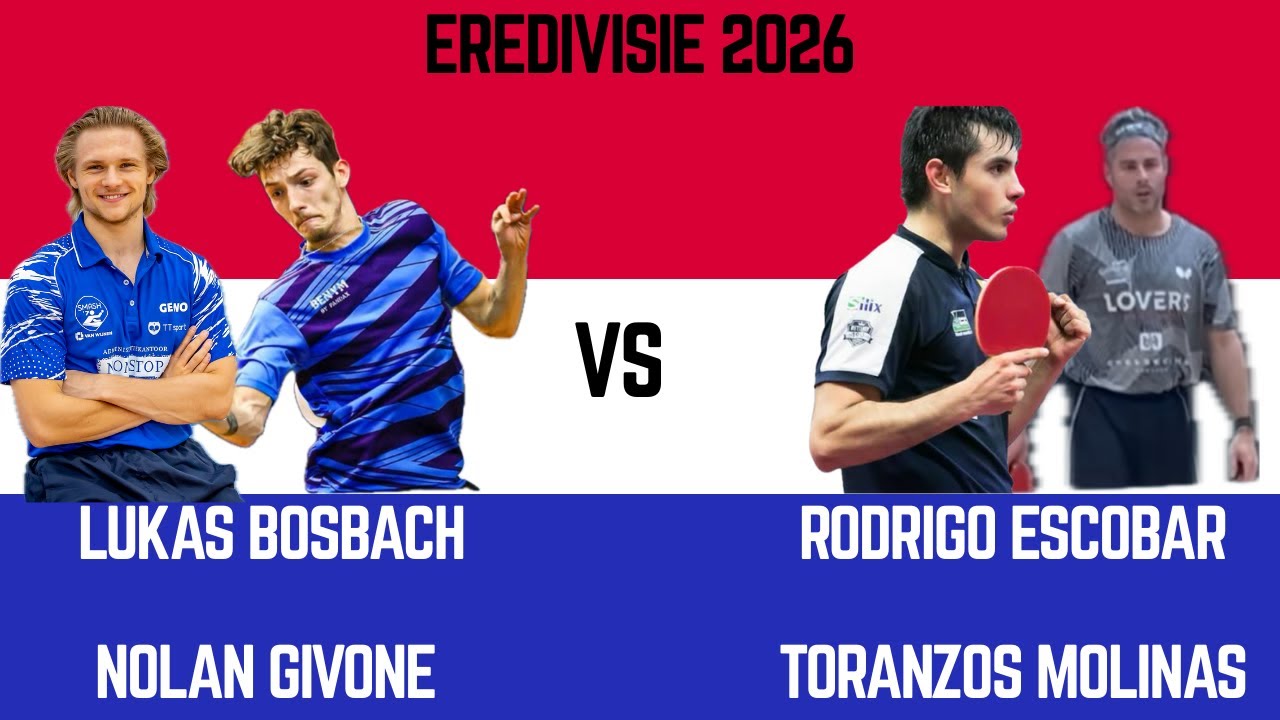 Lukas Bosbach / Nolan Givone -  Alejandro Toranzos / Rodrigo Escobar | Eredivisie 2026