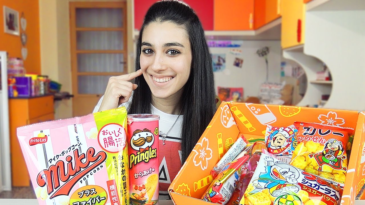 ASSAGGIO SNACK GIAPPONESI STRANI!! - Tina Official Channel
