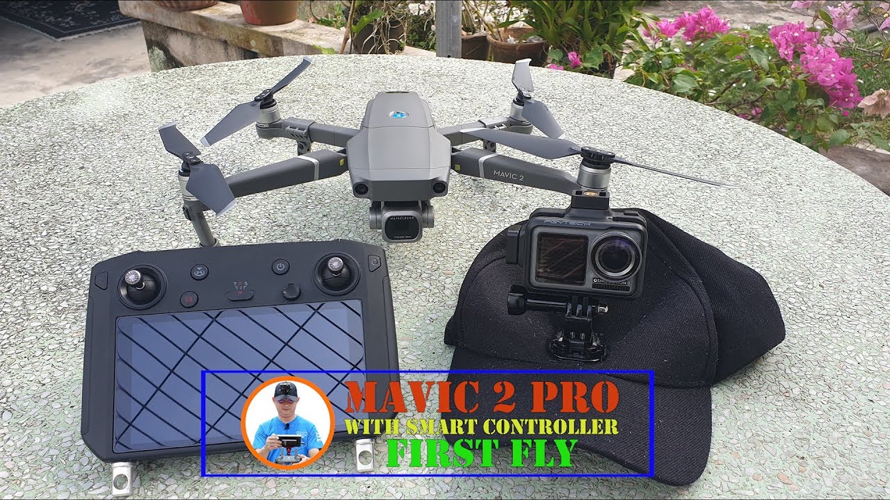 DJI Mavic 2 Pro with Smart Controller - First Fly Test