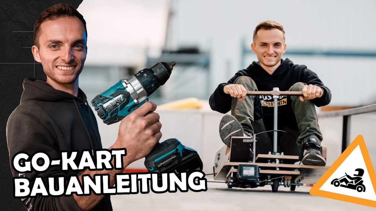 Go Kart aus Akkuschrauber | BAUANLEITUNG (ohne schweißen!)