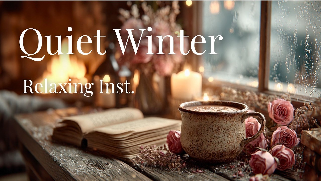 Quiet Winter ❄️ Cozy Winter Piano & Guitar | Relaxing Music for Reading & Deep Calm