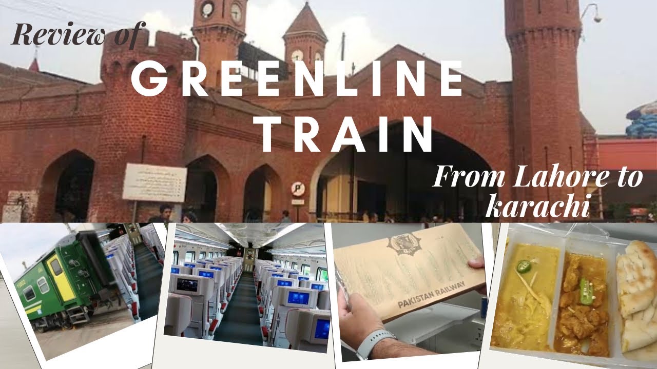 Green line Ac Parlor / Lahore to Karachi / Pak Railway