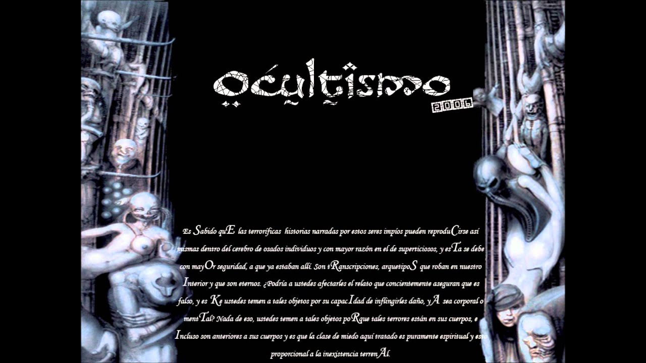 Sector Sikiatria - 08 Ocultismo