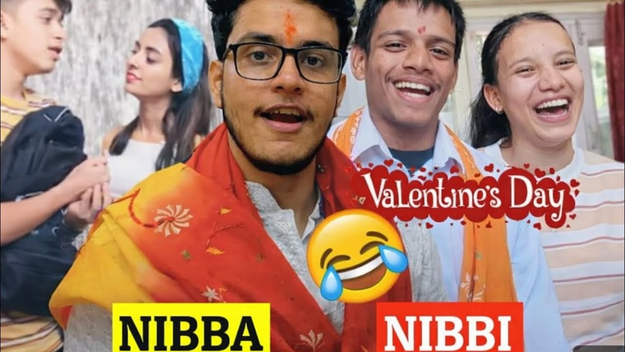 Trigger Insaan Valentine Funny Video Review 😂 | Nibba vs Nibbi