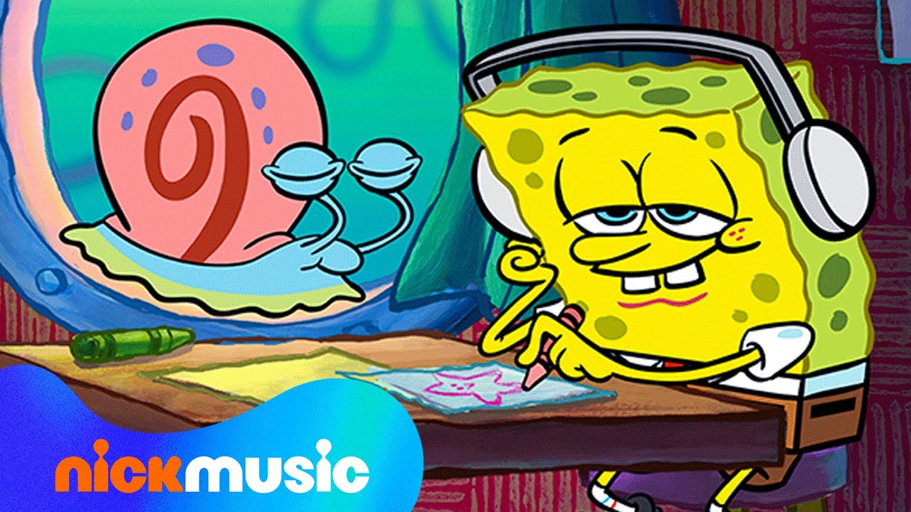 Chill LoFi Vibes with SpongeBob & Friends 🎧 | Nick Music
