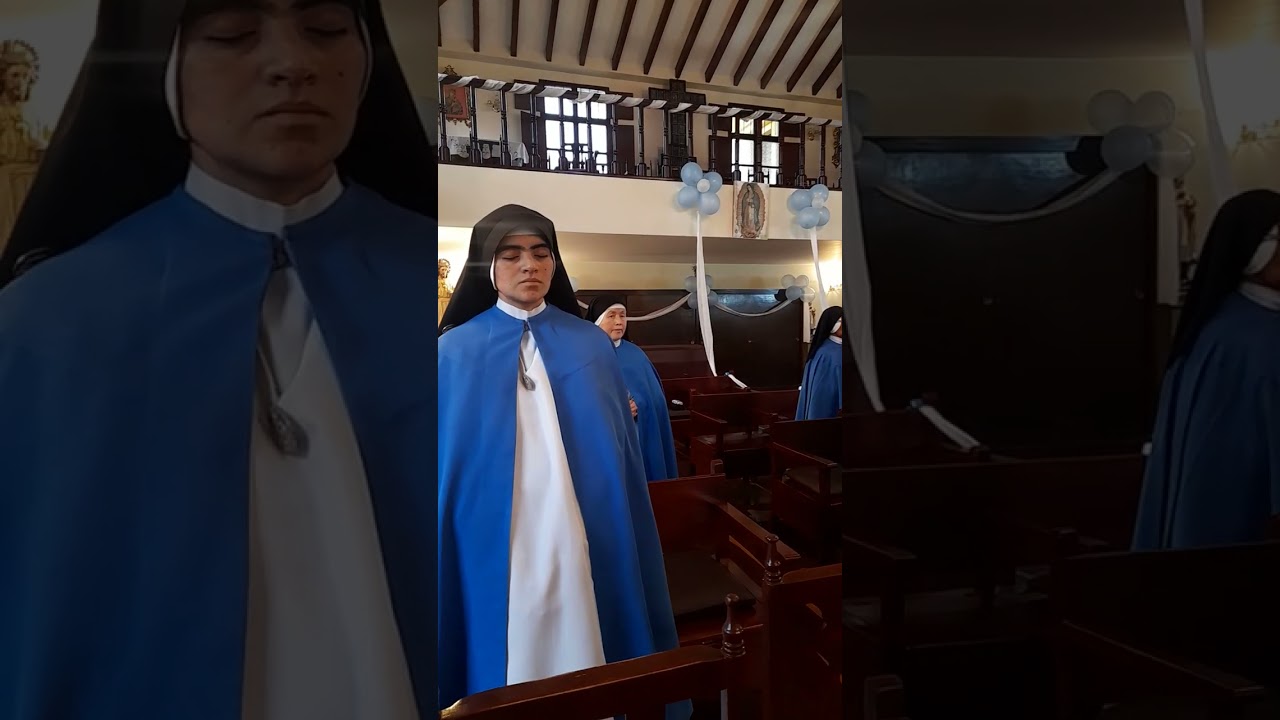 Toma del santo Hábito de sor Yenny Alejandra de Ntra. Señora de Guadalupe.