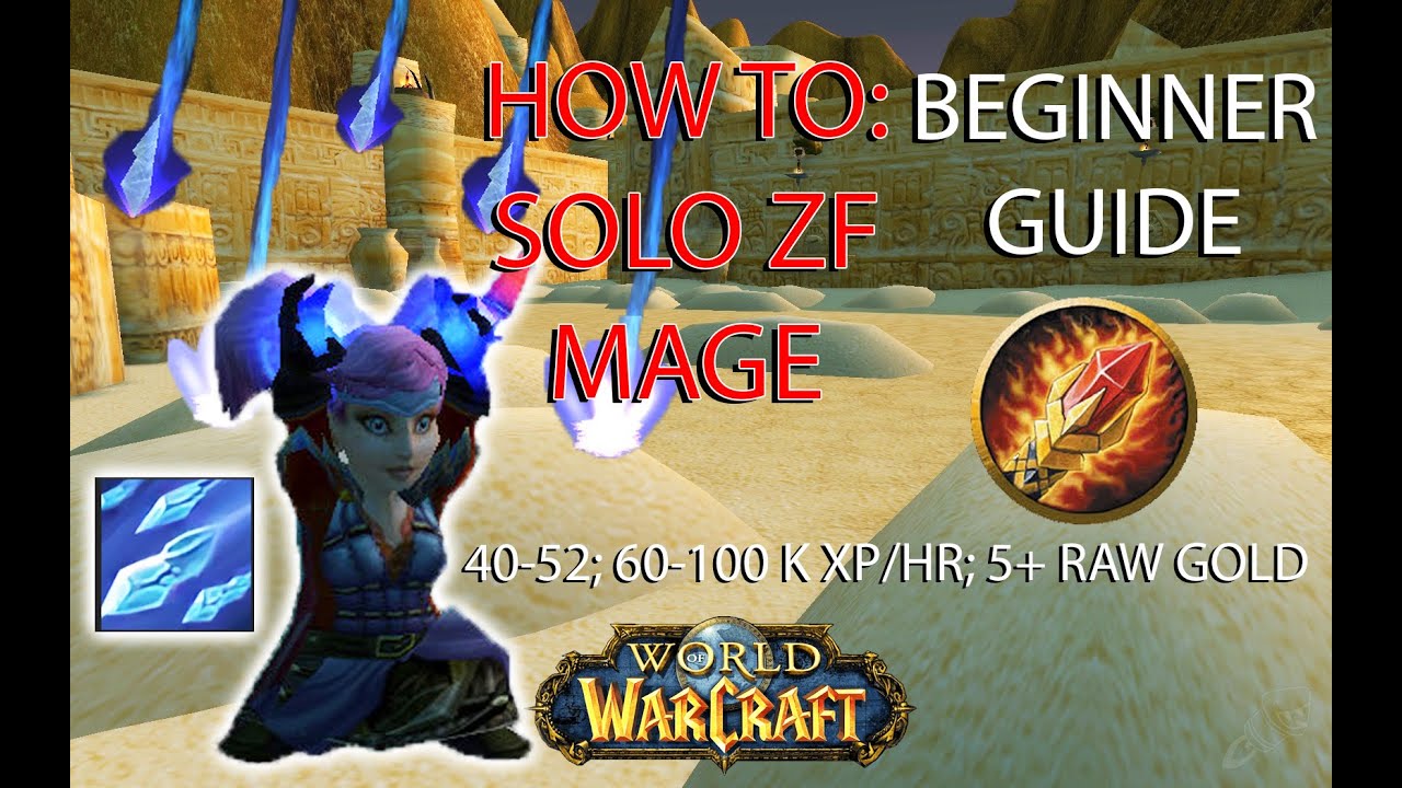 Classic WoW - HOW TO: Solo ZF GY Mage 40+ | Anniversary Realms | Beginner Friendly