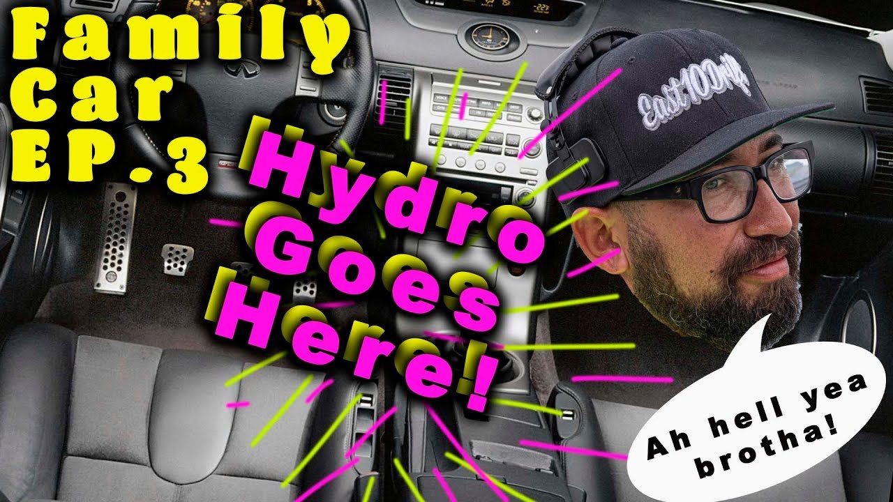 G35 Family Car Drift Build- ep.3: HYDRO Handbrake
