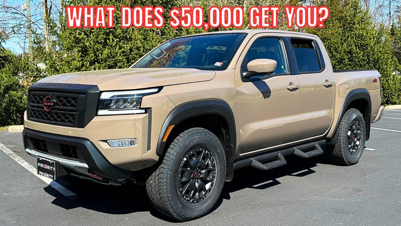 2023 Nissan Frontier PRO 4X - REVIEW and POV DRIVE - How's It Compare To The Tacoma?