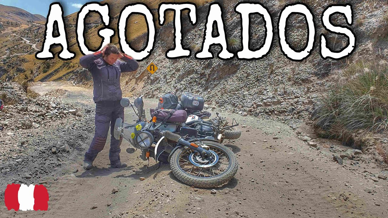 ME CAI en plena CORDILLERA y el CANSANCIO se COMIENZA a SENTIR / E.88 AMERICA en MOTO