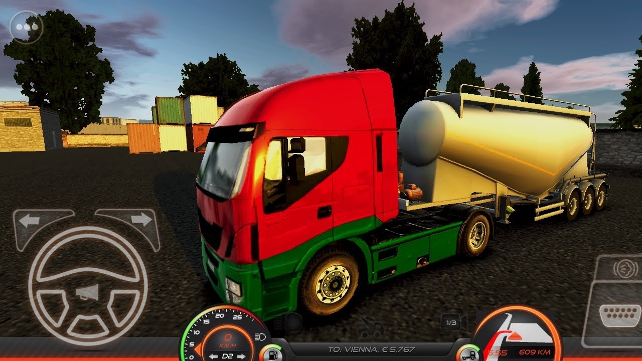 Truckers of Europe 2 new map Vienna to venice map video gameplay #youtube #games