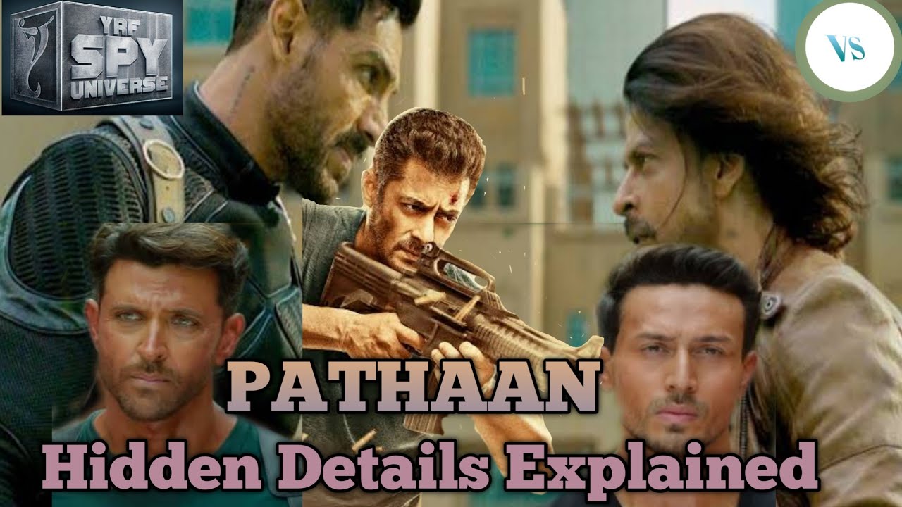 PATHAAN Hidden Details YRF SPY Universe || Connection of Pathaan ,Tiger And Kabir