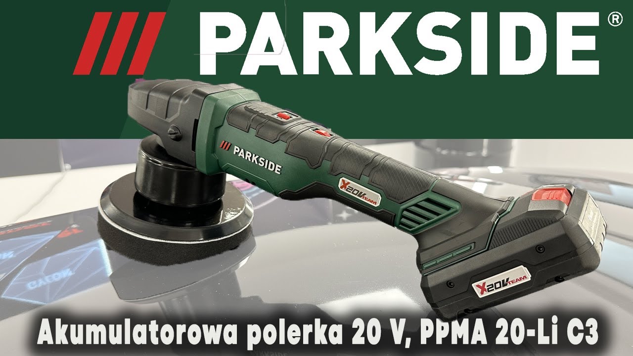 TANIA POLERKA AKUMULATOROWA PARKSIDE 20 V, PPMA 20-Li C3 - za 159pln! HIT CZY KIT?  recenzja