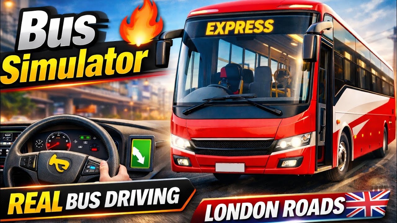 Realistic Bus Game 🚍 | Bus Simulator Driving Gameplay